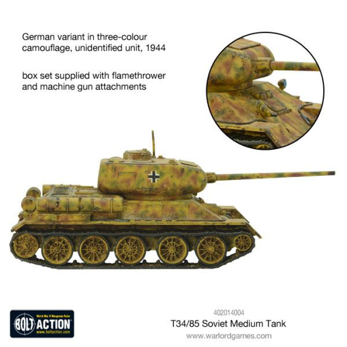 Bolt Action: T-34/85 Medium Tank